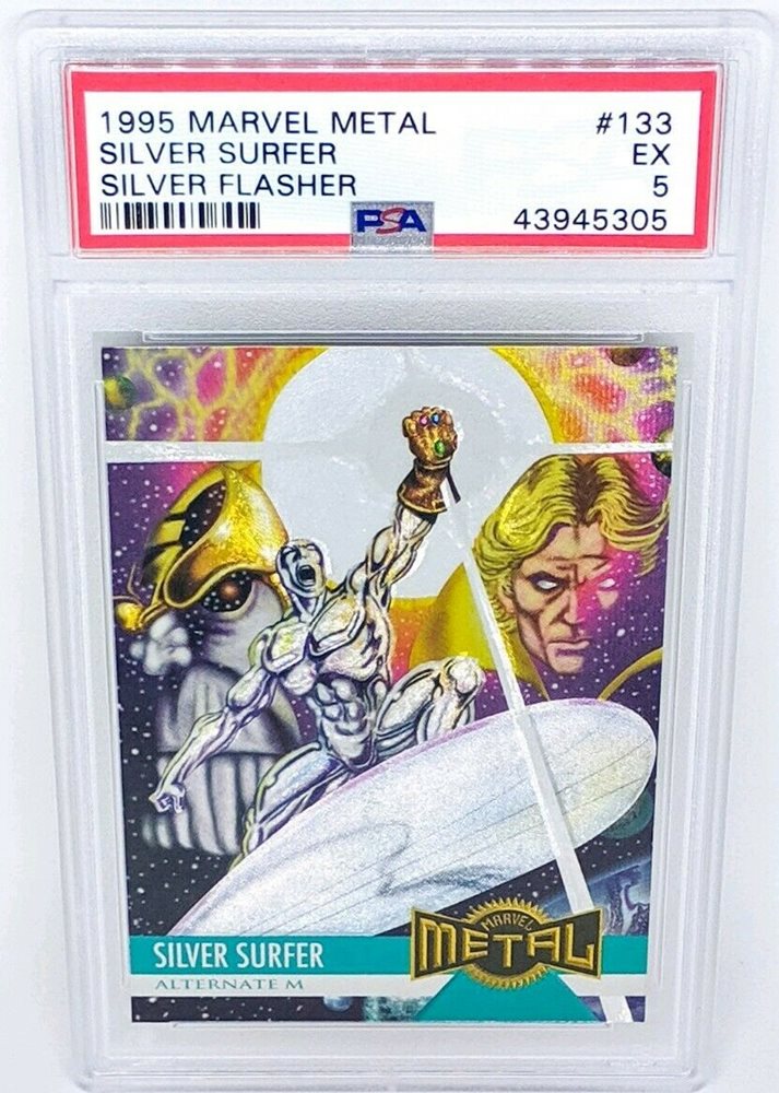 Auction Prices Realized Non-Sport Cards 1995 MARVEL METAL Silver