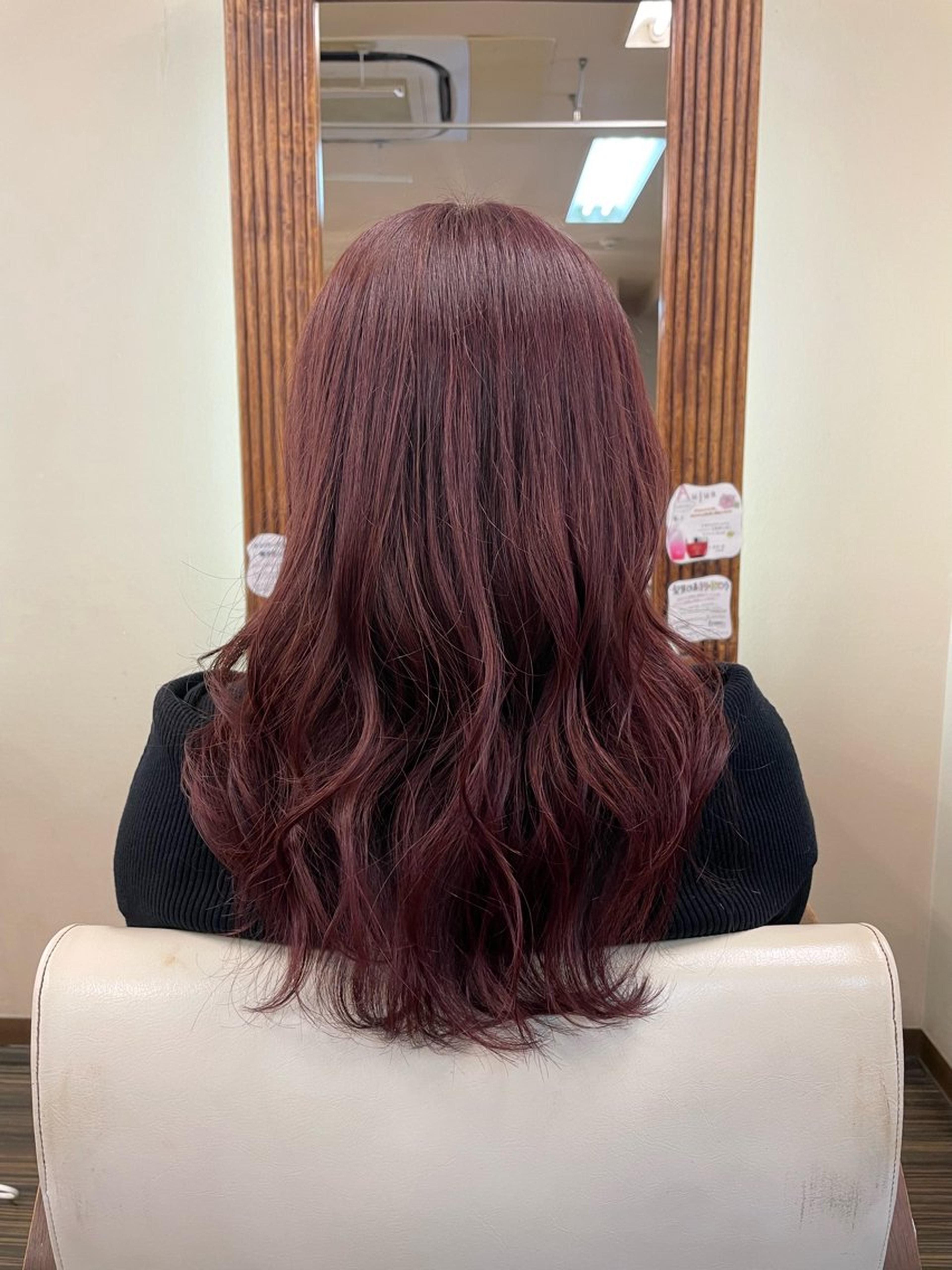 7トーンのチェリーブラウン｜高取大将 /髪質改善/艶髪(髪質改善 RITA