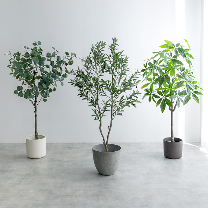 g162007]【高さ120cm】Nature 光触媒人工観葉植物 パキラ 観葉植物