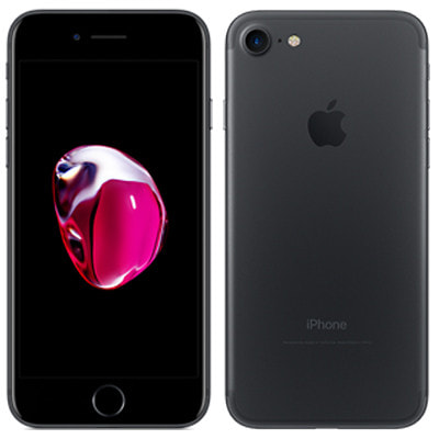 SIMロック解除済】docomo iPhone7 32GB A1779(MNCE2J/A) ブラック|中古
