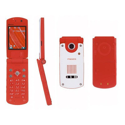 FOMA P902iS レッド×クリムゾンドット|中古ガラケー格安販売の【イオシス】