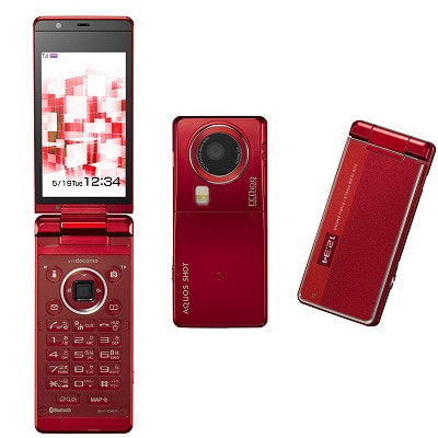 docomo PRIME series SH-06A レッド|中古ガラケー格安販売の【イオシス】