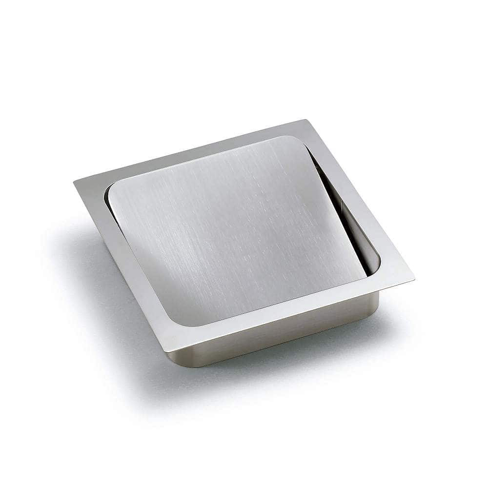 ステンレス ダンパー付屑入投入口 角型 AD-KH型 蓋付 【スガツネ工業】