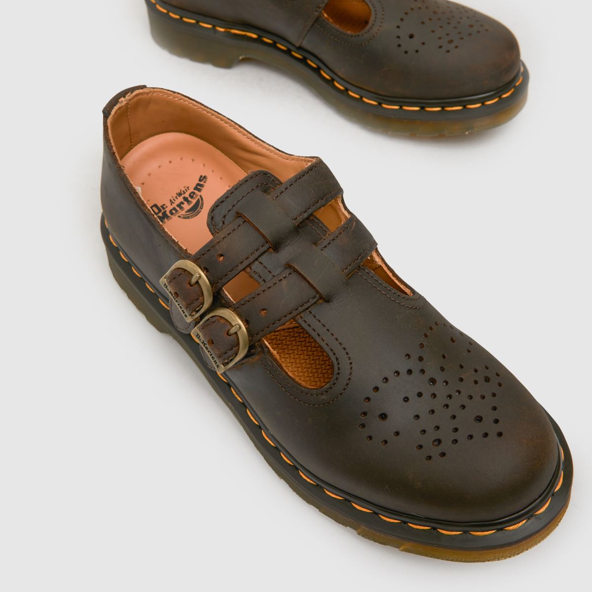 Damen Braun Dr Martens 8065 Mary Jane Flats | schuh