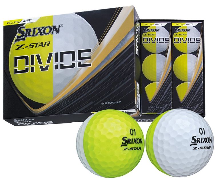 ツートンカラーで転がりが見える！スリクソン『Z-STAR DIVIDE』、10月