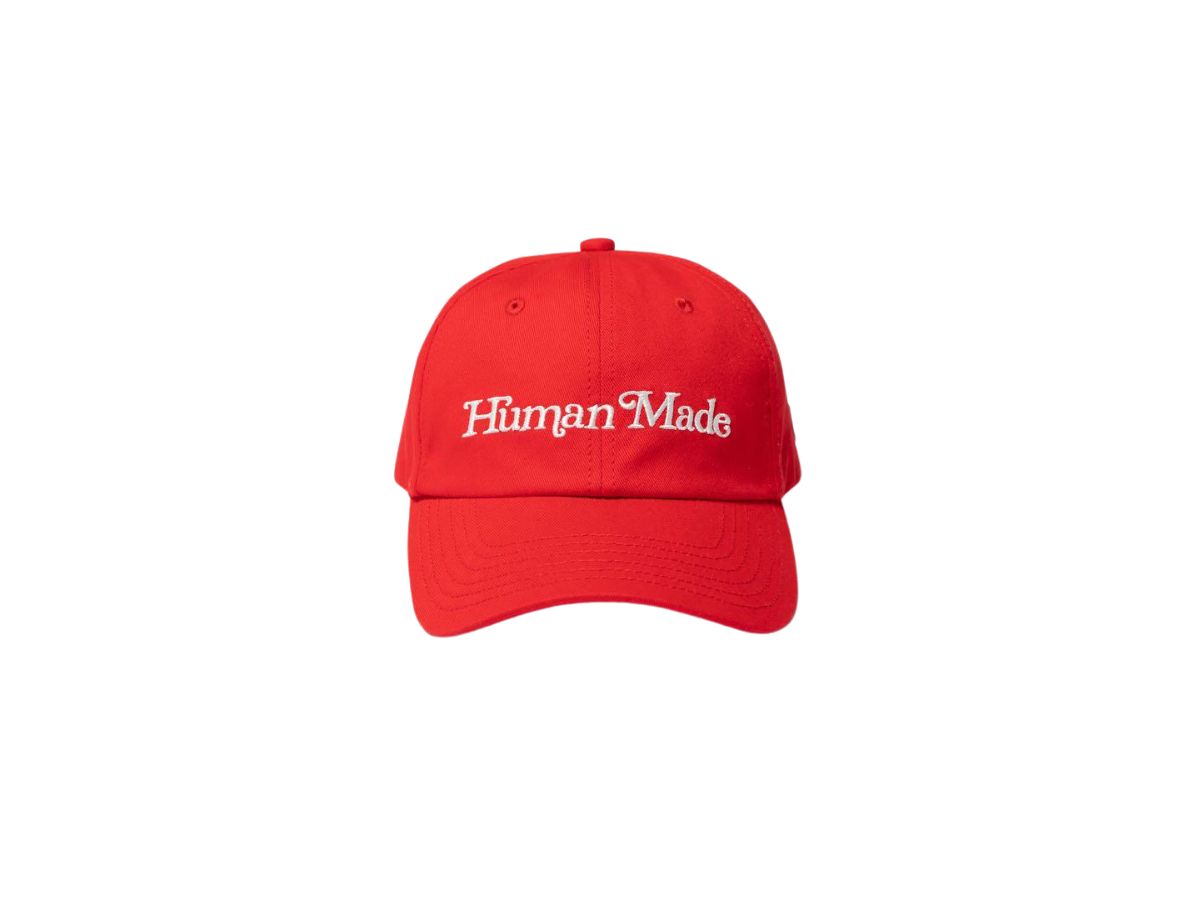 Human Made X Girls Don't Cry Valentine's Day 6-Pannel Cap Red