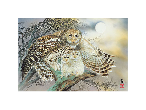 ジグソーパズル 小妻要 親子福来朗 1000ピース (50x75cm) | HLJ.co.jp