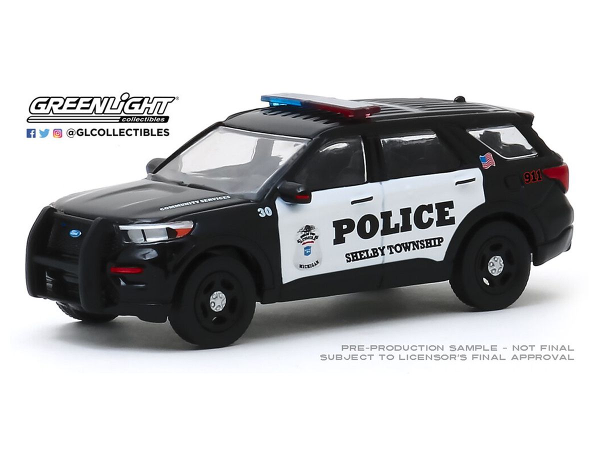 1/64 GreenLight Hot Pursuit 2020 Ford Police Interceptor Utility