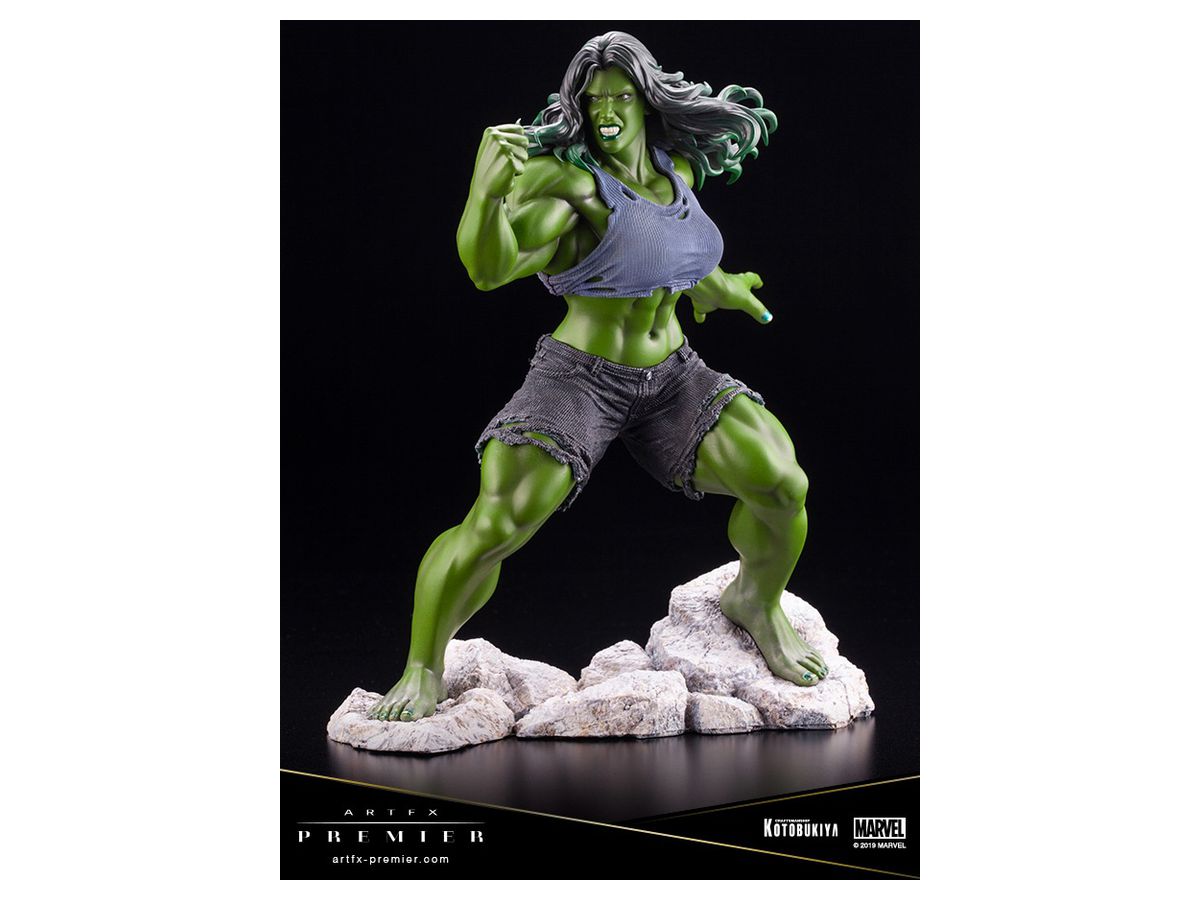 1/10 ARTFX PREMIER シーハルク PVC塗装済み簡易組立キット | HLJ.co.jp