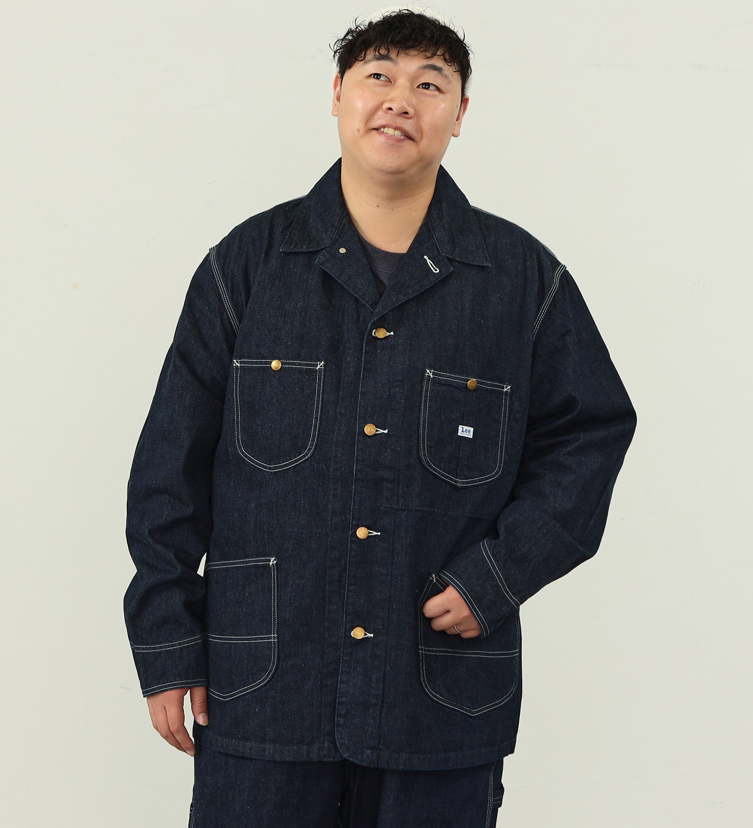 大きいサイズ】DUNGAREES ロコジャケット／カバーオール/デニム