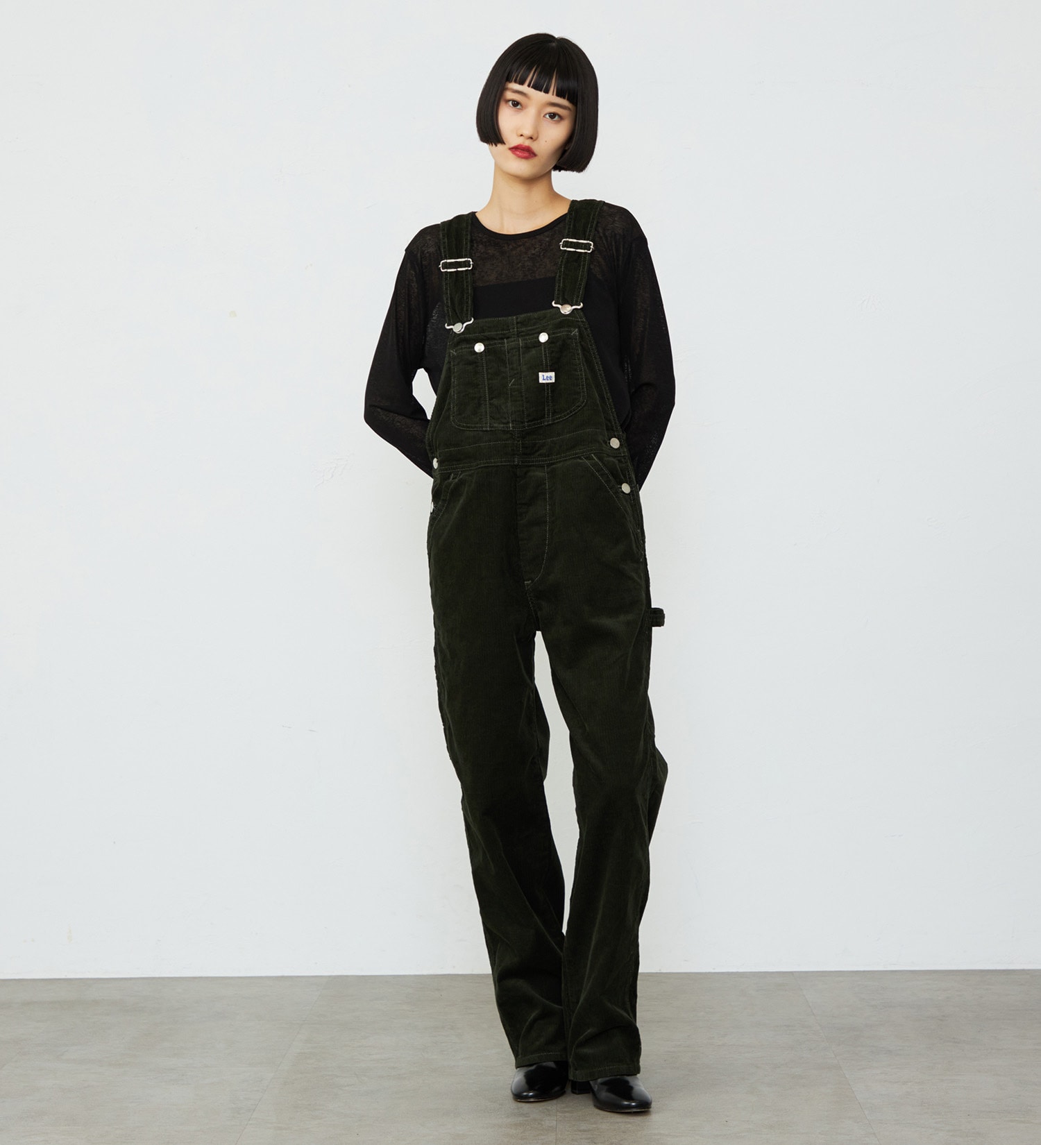 期間限定SALE】【秋冬】テーパードオーバーオール/サロペット