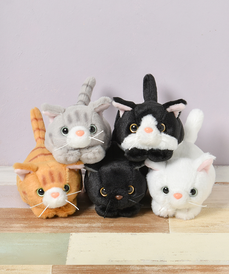 寝そべりぽちゃねこぬいぐるみ ぬいぐるみ キャラクター グッズ ねこ