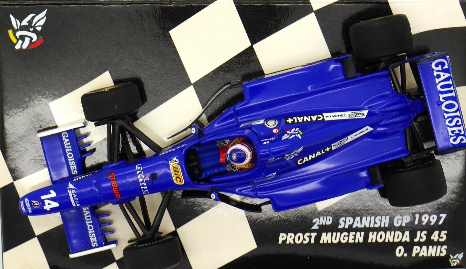 1997 Minichamps Gauloises Prost Mugen Honda JS45 - O Panis 2nd