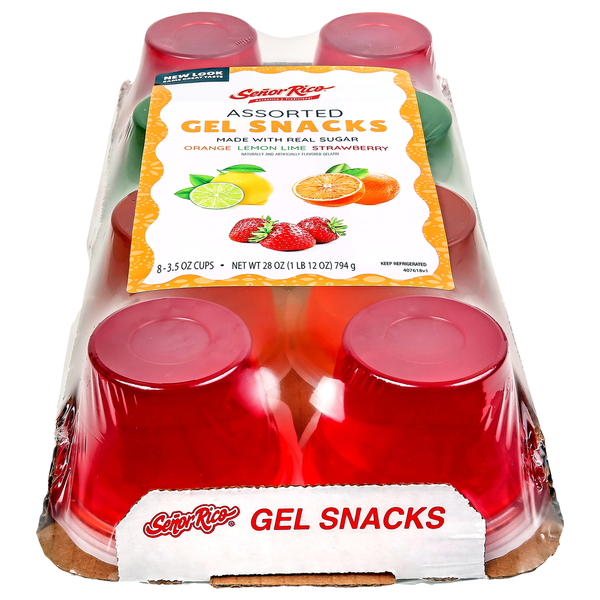 Señor Rico Gel Snacks, Assorted Same-Day Delivery or Pickup | FoodMaxx