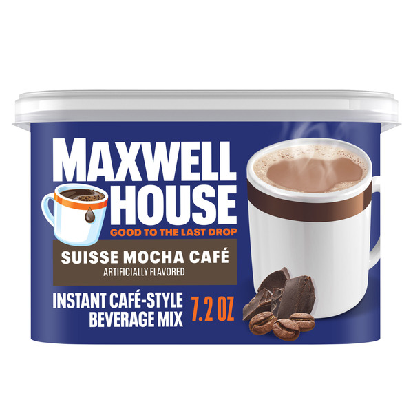 Maxwell House Suisse Mocha Cafe Instant Cafe-Style Beverage Mix