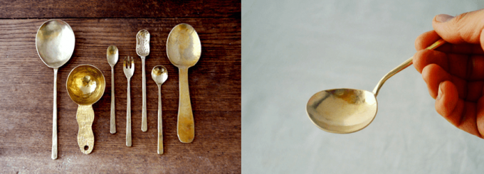 食卓をあたたかく、静かな光で彩る。金工作家・川地あや香さんの