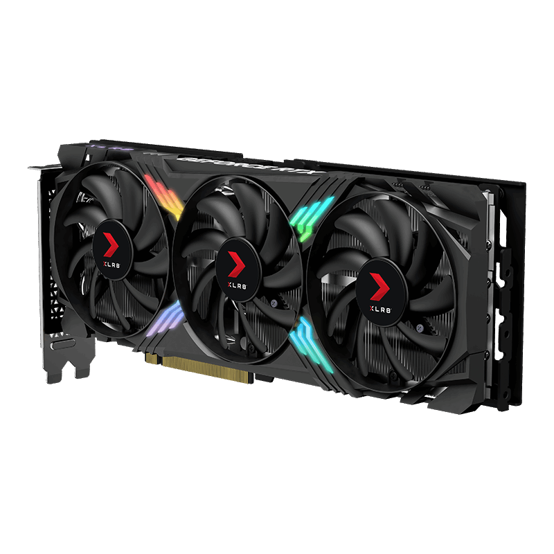 PNY GeForce RTX™ 4060 Ti 8GB XLR8 Gaming VERTO™ EPIC-X RGB Triple