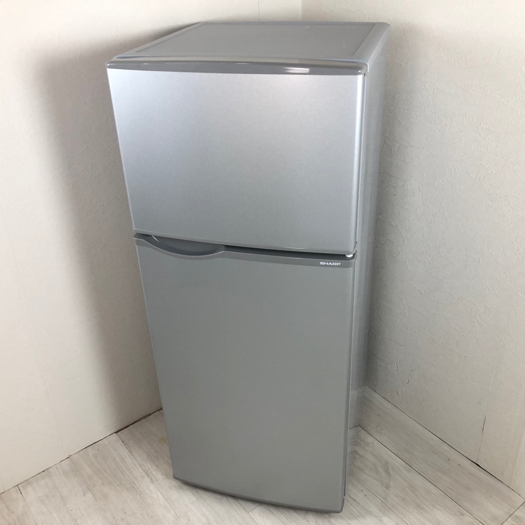 冷蔵庫 118L シャープ SJ-H12Y-S 2014年製〜2016年製 2ドア 【型番掲載
