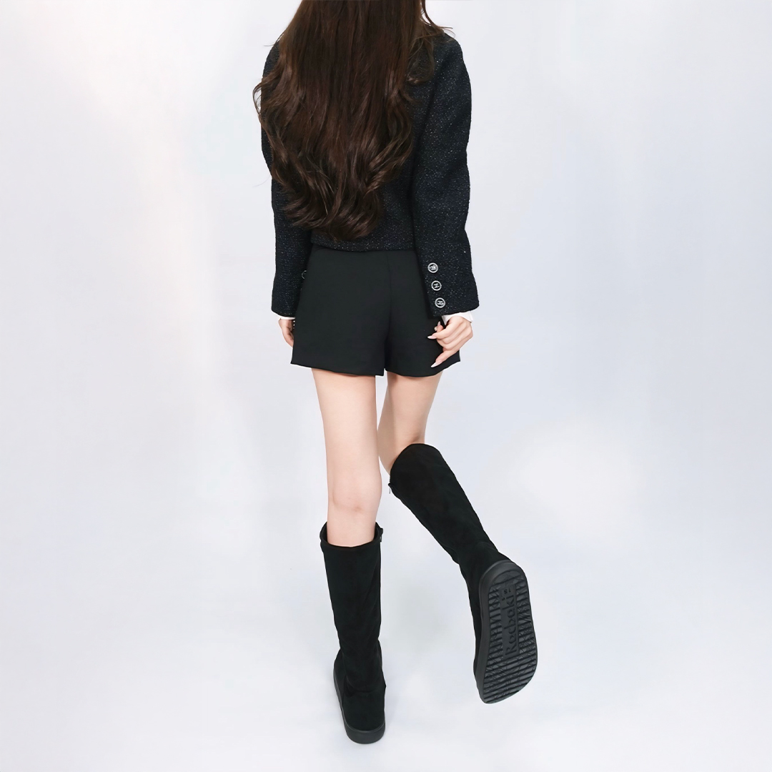 ラクバキ ソフトロングブーツ ソフトロングブーツ ブラック | Racbaki