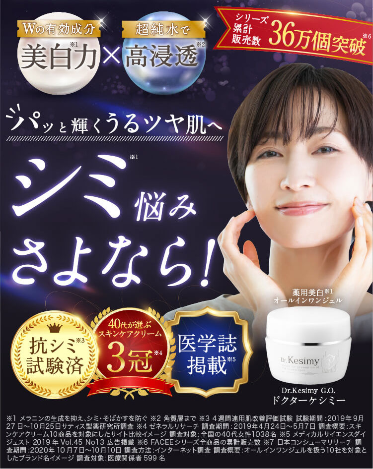 ドクターケシミー3個セット ドクターケシミーフェイス Dr.Kesimy G.O.