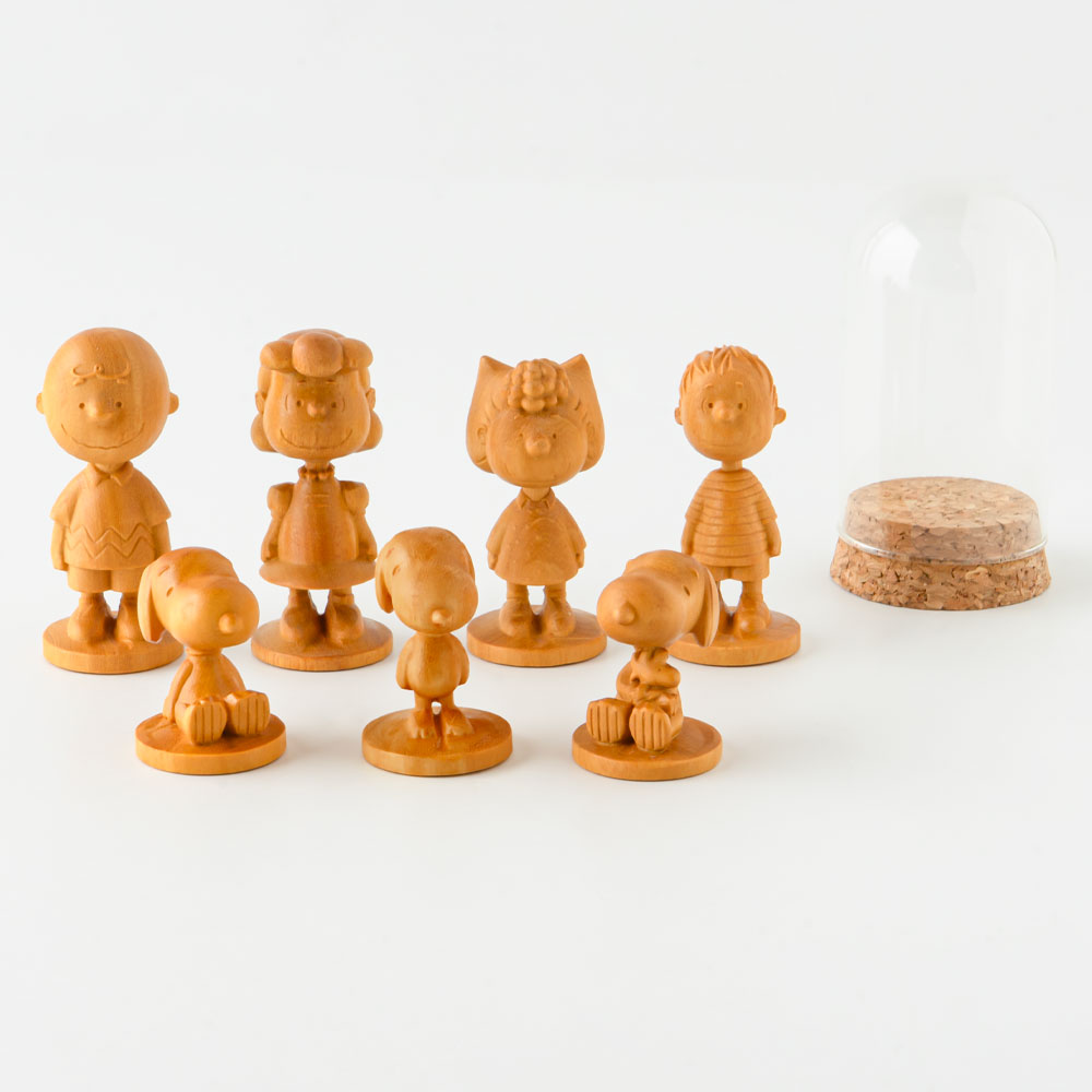 SNOOPY 茶屋 オンラインストア-SNC 木製フィギュア-