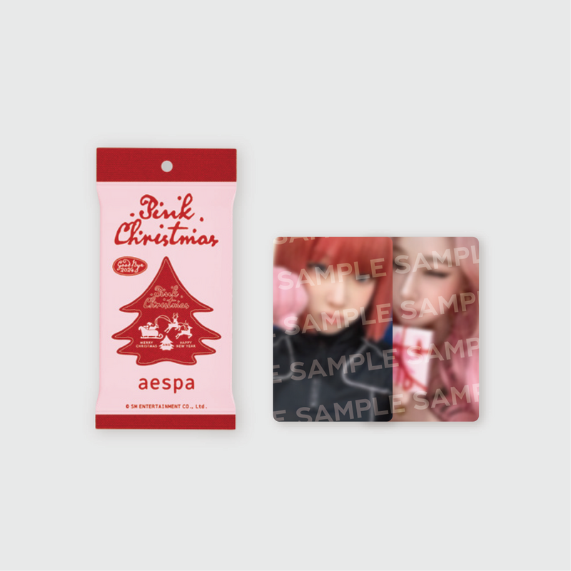 PINK CHRISTMAS RANDOM PACK_aespa ver. | SMTOWN OFFICIAL ONLINE STORE