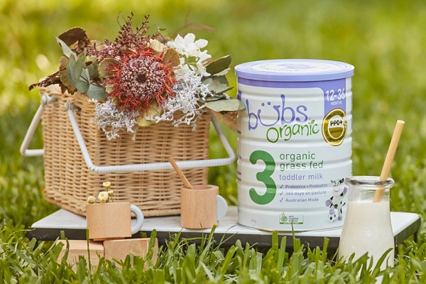 Bubs Australia 『2缶セット』Bubs オーガニック粉ミルク ステップ1 (0