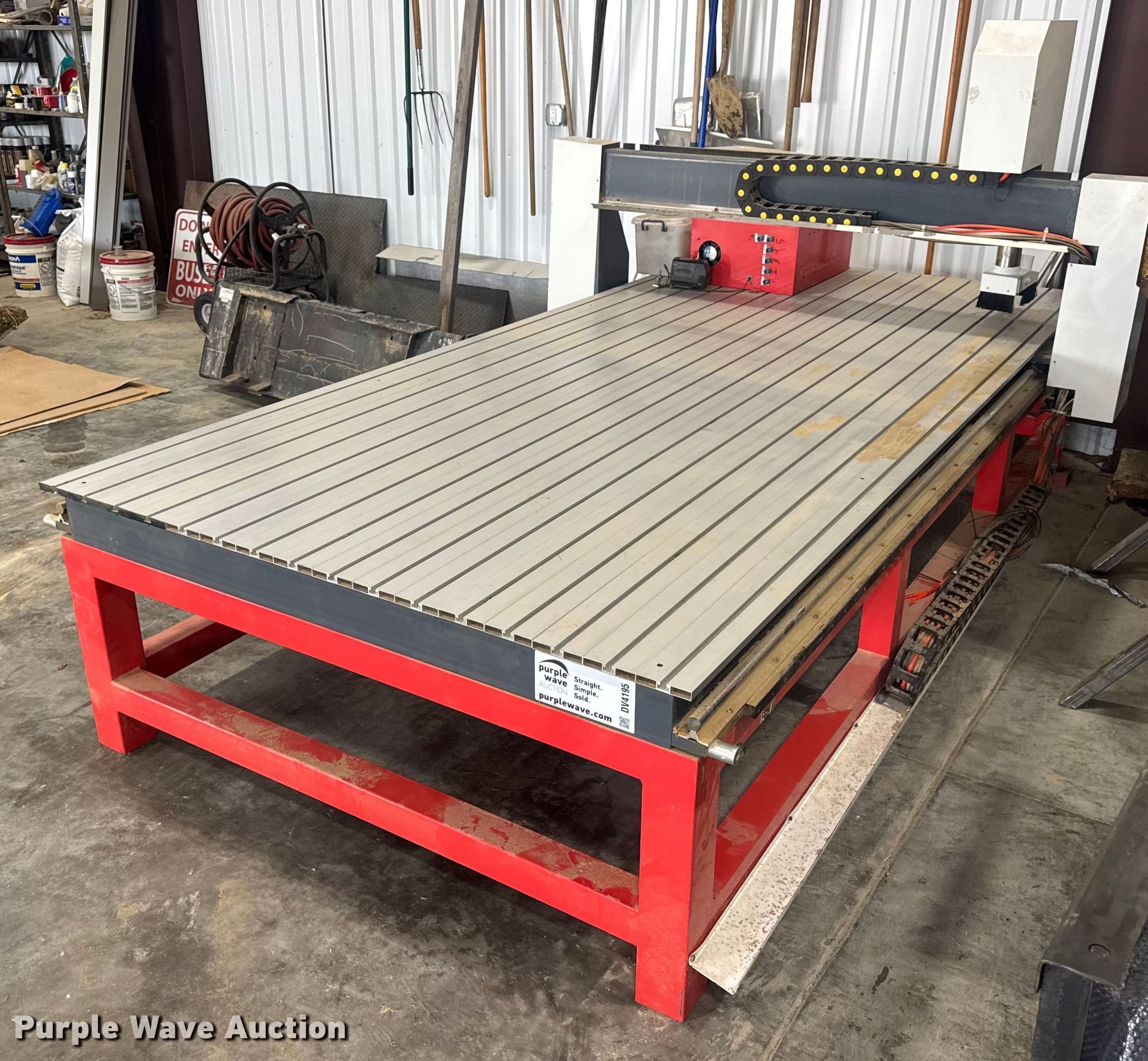 CNC router table in Owensville, MO | Item DV4195 sold | Purple Wave