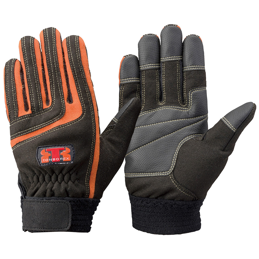 トンボレックス パラ系アラミド繊維製手袋 K－512R オレンジ 3L