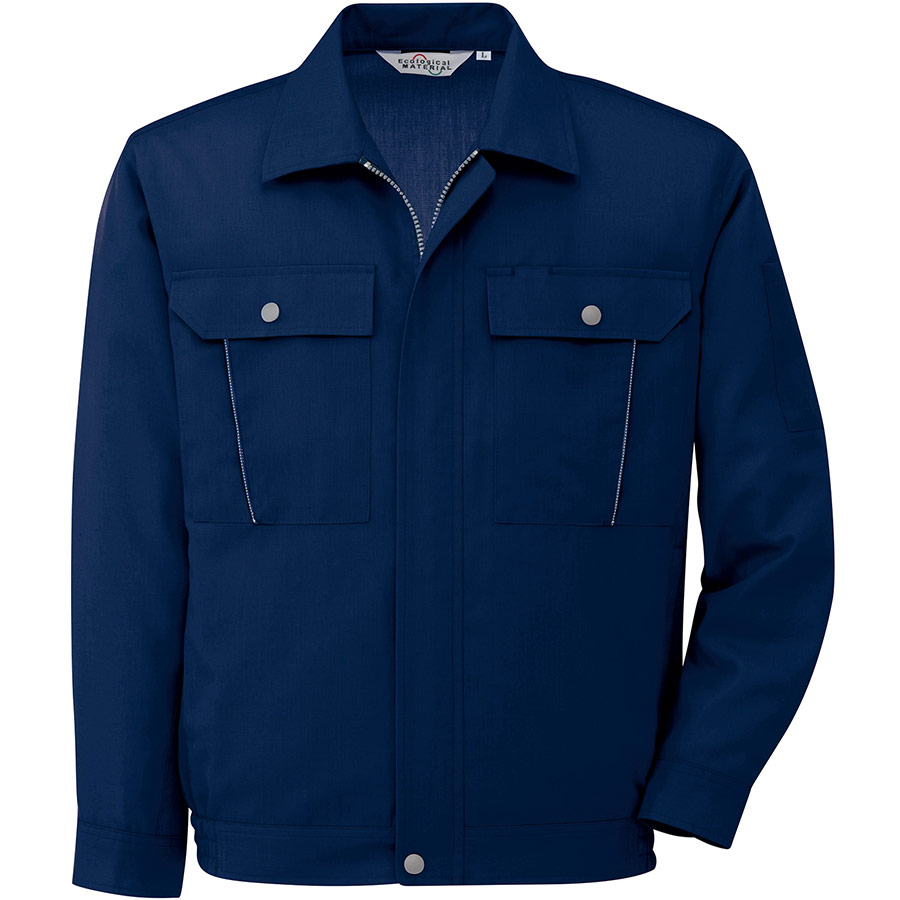 涼感長袖ブルゾン RC－S2617 上 ネイビー| 作業服・作業着