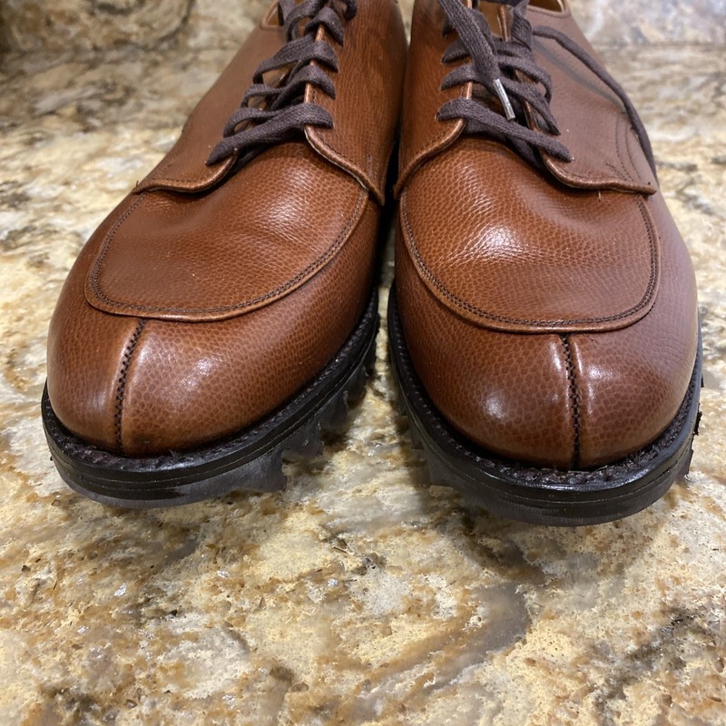 Alden 4051 Brown Pebble Grain Split Toe Blucher | Alden Model Project