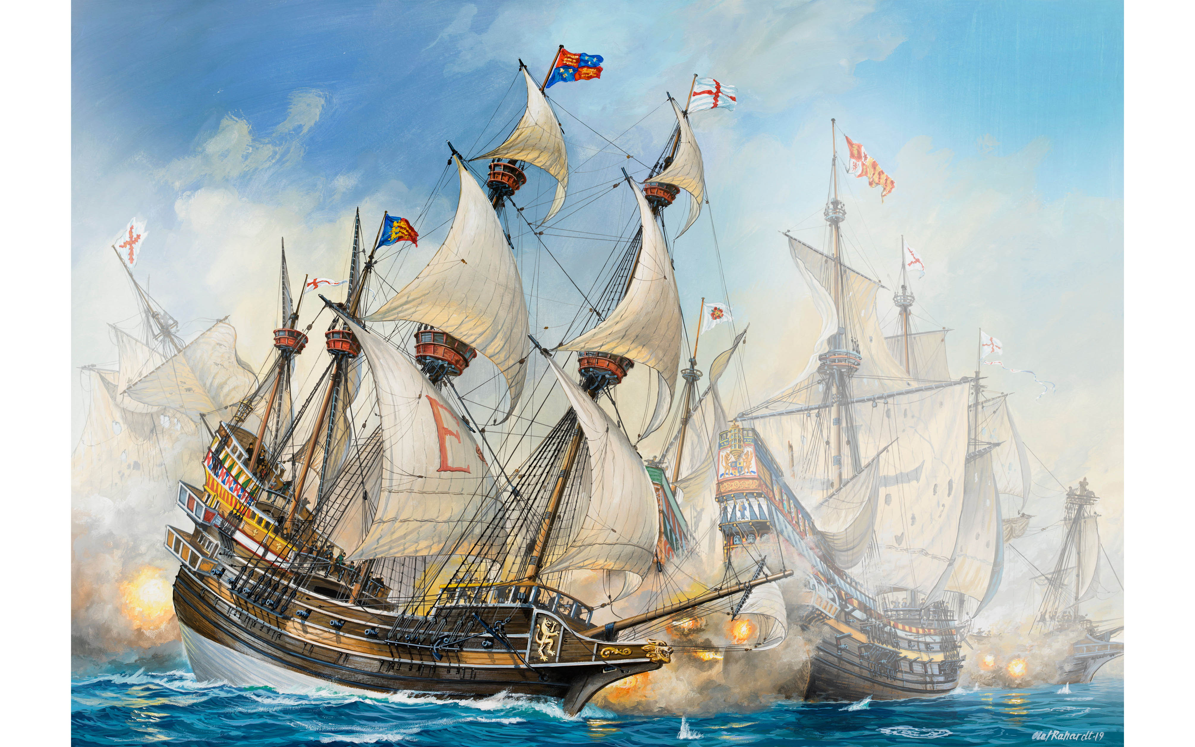 English Man O'War - Revell 05429 | kingshobby.com