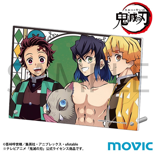 鬼滅の刃 ミニアクリルアートパネル 竈門 炭治郎＆我妻 善逸＆嘴平