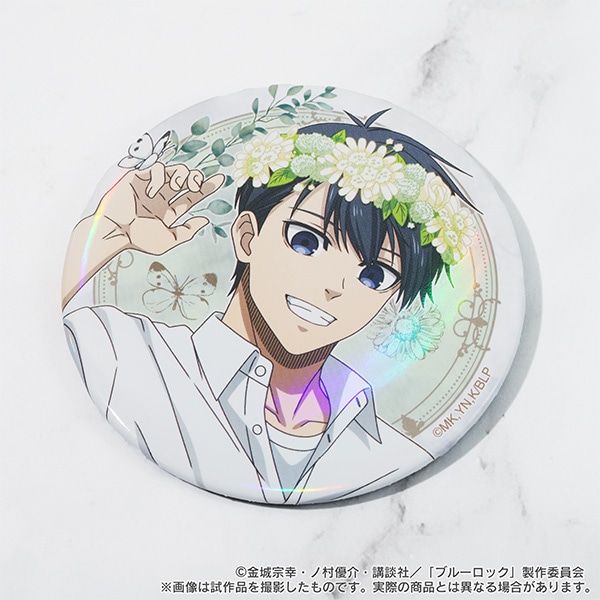 ブルーロック2期 ビッグホログラム缶バッジ／潔 世一: キャラグッズ