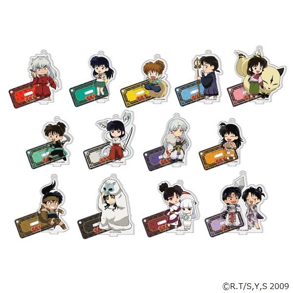 BOX】犬夜叉-アニメの軌跡展- スタンド付きアクリルキーホルダー