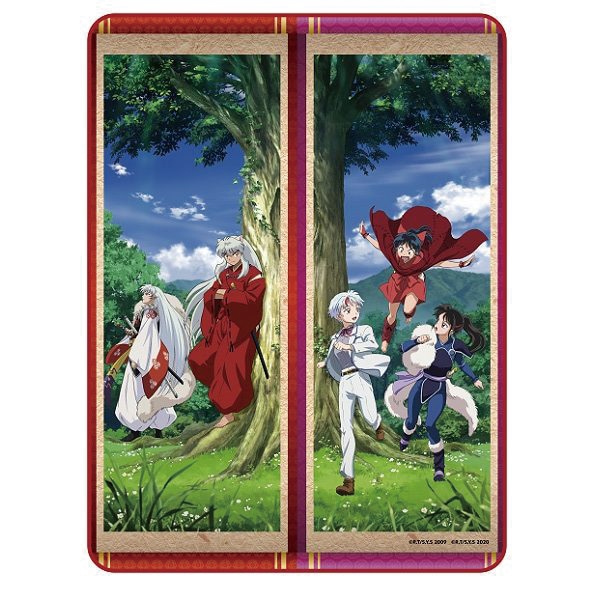 犬夜叉×半妖の夜叉姫－アニメの軌跡展－ ブランケット メイン