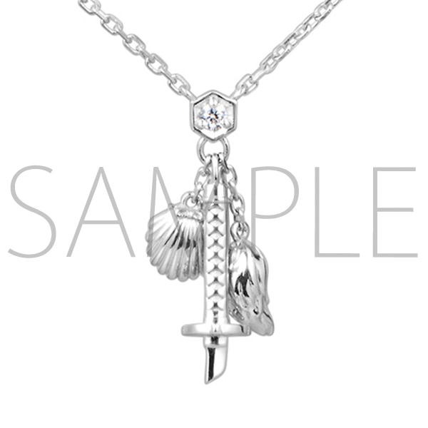 半妖の夜叉姫 ネックレス 夜叉姫（SV製）【受注生産商品】: キャラ