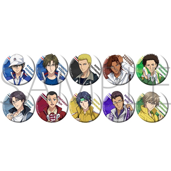 新テニスの王子様 キャラバッジコレクション: キャラグッズ