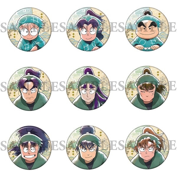 忍たま乱太郎商店】缶バッジコレクション 忍たま乱太郎商店 ～その一