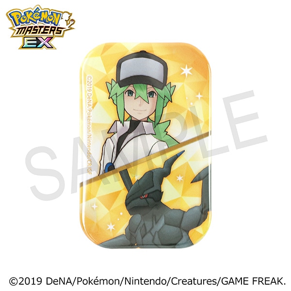 ポケモンマスターズ EX』 スクエア缶バッジ／N＆ゼクロム: キャラ