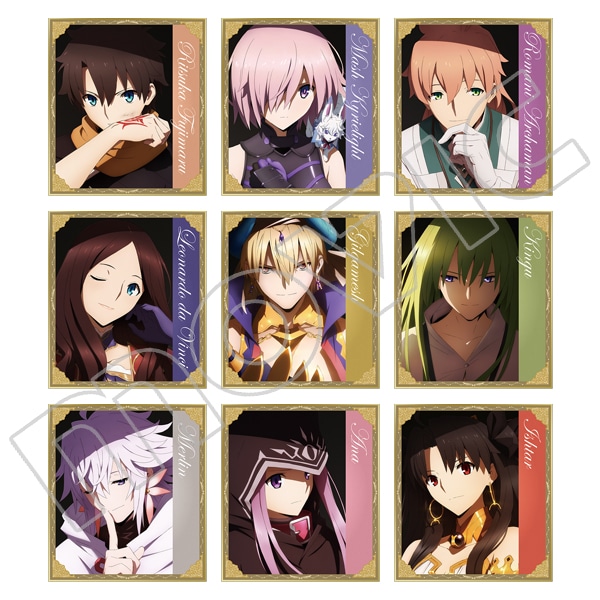 Fate/Grand Order -絶対魔獣戦線バビロニア- スタンド付きミニ色紙
