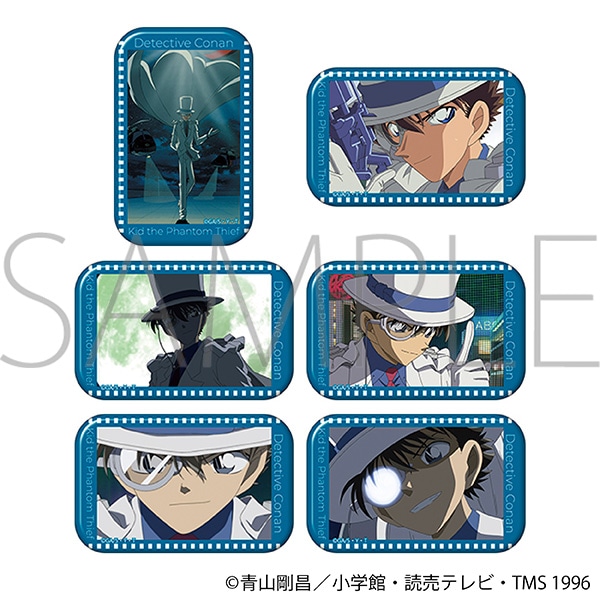 名探偵コナン スクエア缶バッジコレクション／怪盗キッド: キャラ