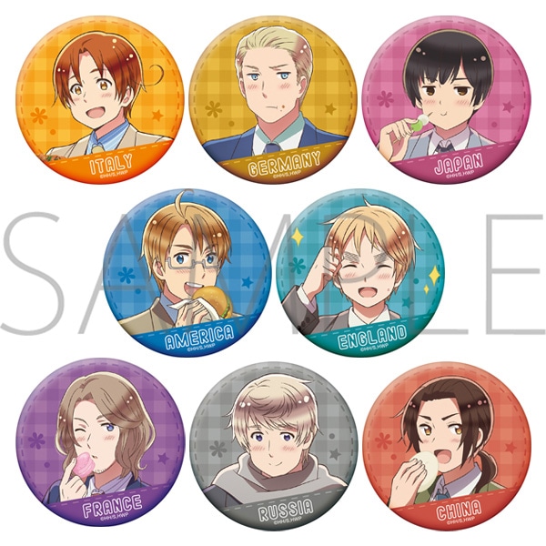 ヘタリア World☆Stars キャラバッジコレクション: キャラグッズ