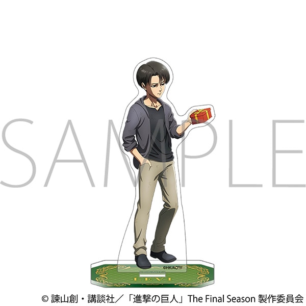 進撃の巨人 アクリルスタンド／リヴァイ【幼少期】: キャラグッズ