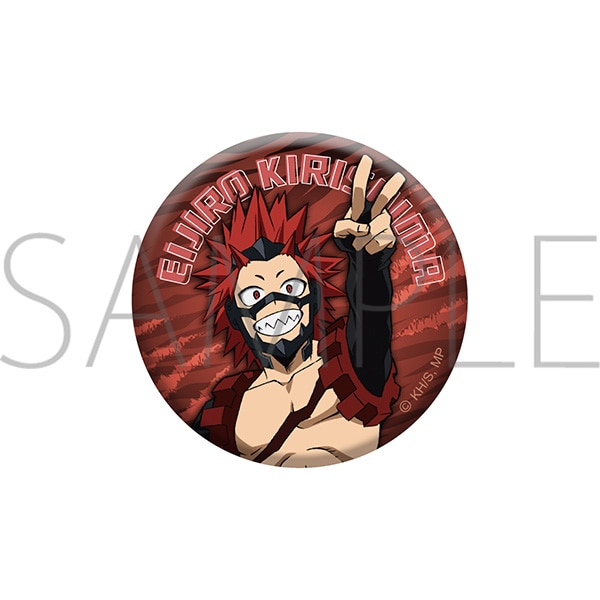 僕のヒーローアカデミア 切島鋭児郎 缶バッジ パーティータイム 僕の