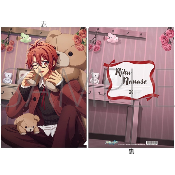 アイドリッシュセブン クリアファイル／七瀬 陸 My Sweet Teddy