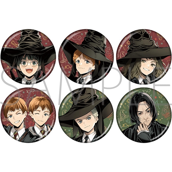 ハリポタ ロンウィーズリー 組分け 缶バッジ まとめ売り 賢者の石