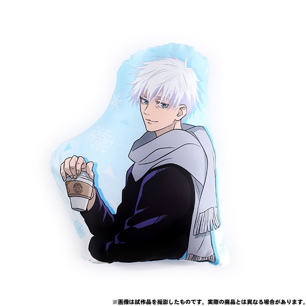 呪術廻戦 ビッグダイカットクッション 五条 悟: キャラグッズ