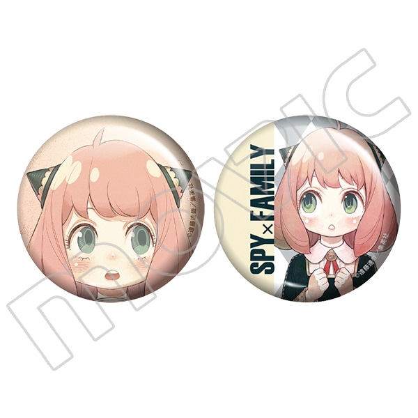 SPY×FAMILY 缶バッジセット アーニャ: キャラグッズ｜ムービック（movic）