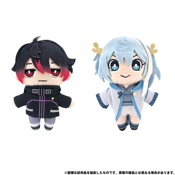 混血のカレコレ 2周年記念ぬいぐるみセット【受注生産商品】: キャラ